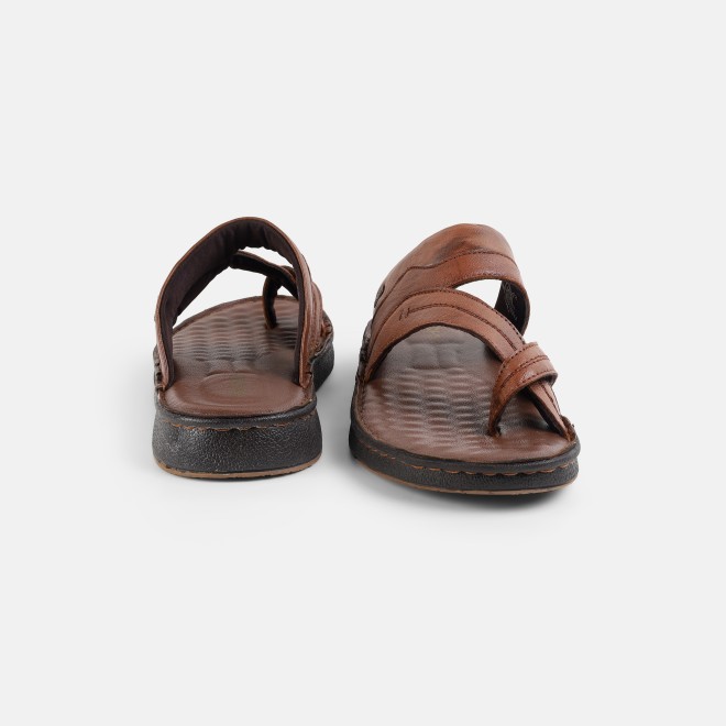 Mochi Men Tan Casual Slippers (SKU: 16-1430-23-40)