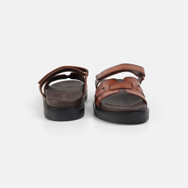 Mochi Men Tan Casual Slippers (SKU: 16-1449-23-40)