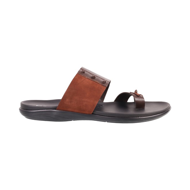 Mochi Men Brown Casual Slippers (SKU: 16-158-12-40) Mochi Men Brown Casual Slippers (SKU: 16-158-12-40)