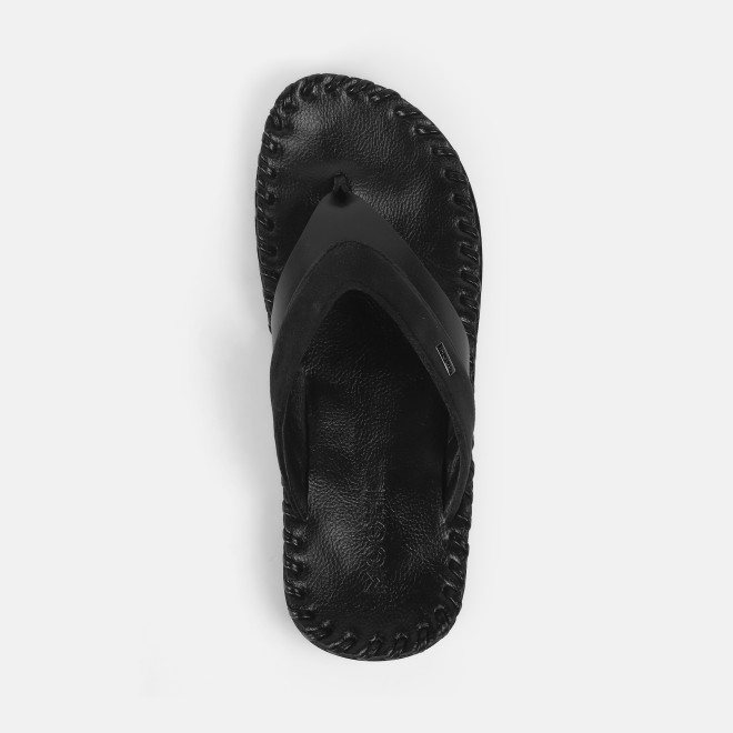 Mochi Men Black Casual Slippers (SKU: 16-2-11-40) Mochi Men Black Casual Slippers (SKU: 16-2-11-40)