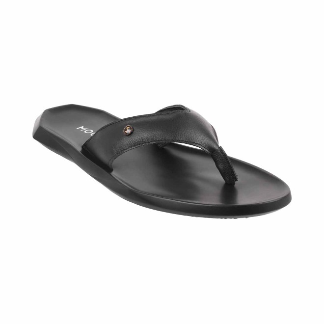 Mochi Men Black Casual Slippers (SKU: 16-204-11-40) Mochi Men Black Casual Slippers (SKU: 16-204-11-40)