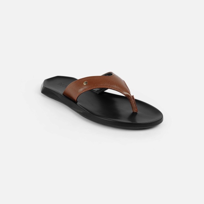 Mochi Men Tan Casual Slippers (SKU: 16-204-23-40)