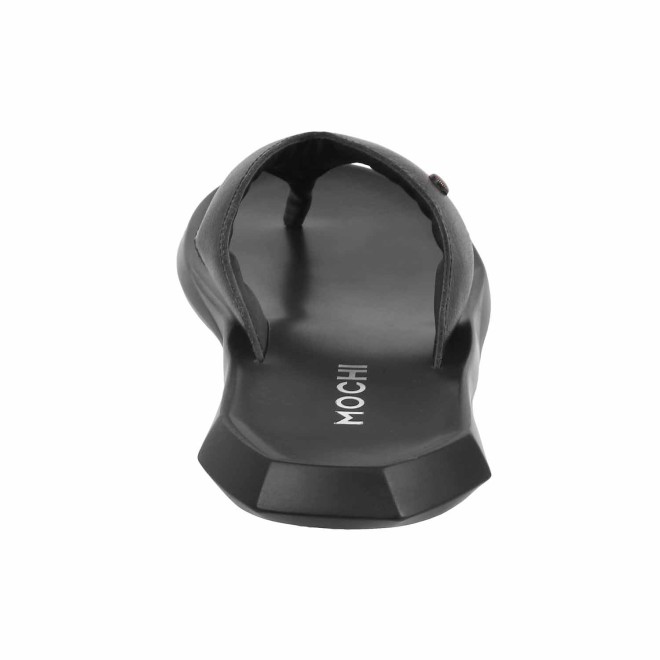 Mochi Men Black Casual Slippers (SKU: 16-204-11-40) Mochi Men Black Casual Slippers (SKU: 16-204-11-40)