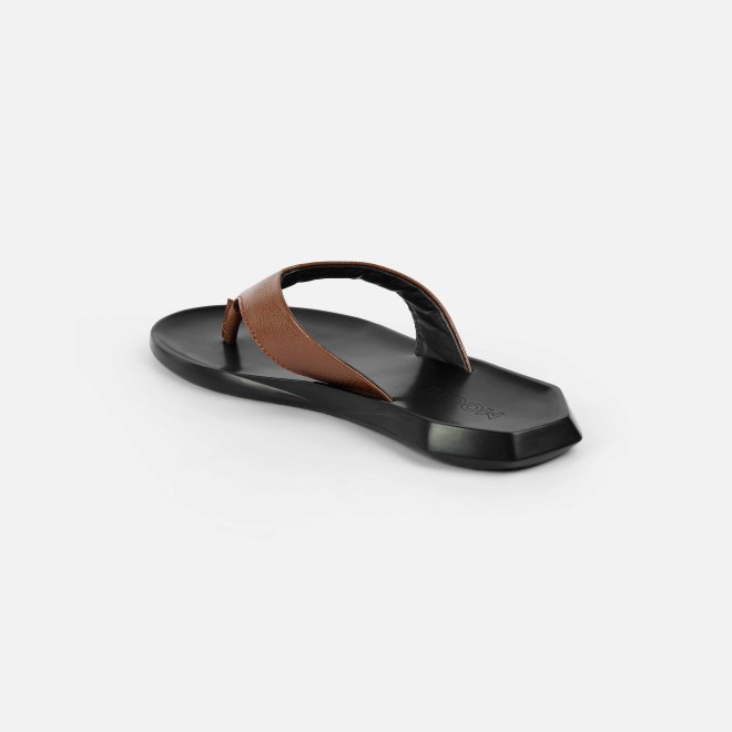 Mochi Men Tan Casual Slippers (SKU: 16-204-23-40)