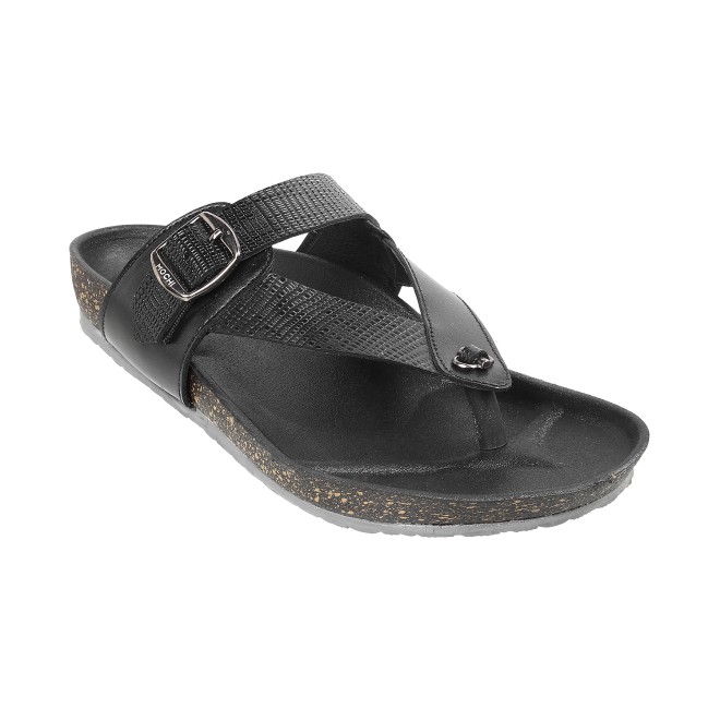 Mochi Men Black Casual Slippers (SKU: 16-207-11-40) Mochi Men Black Casual Slippers (SKU: 16-207-11-40)