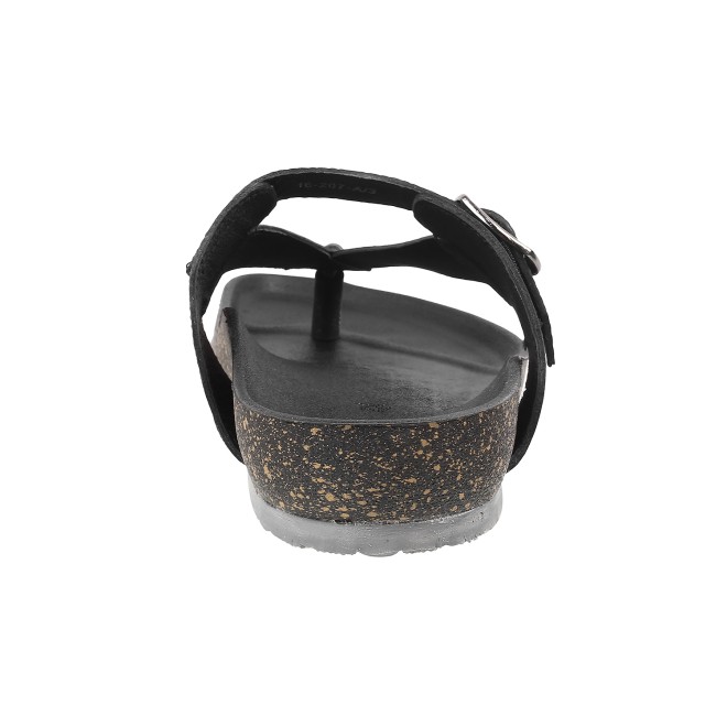 Mochi Men Black Casual Slippers (SKU: 16-207-11-40) Mochi Men Black Casual Slippers (SKU: 16-207-11-40)