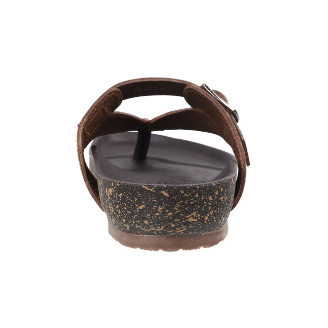 Mochi Men Tan Casual Slippers (SKU: 16-207-23-40)