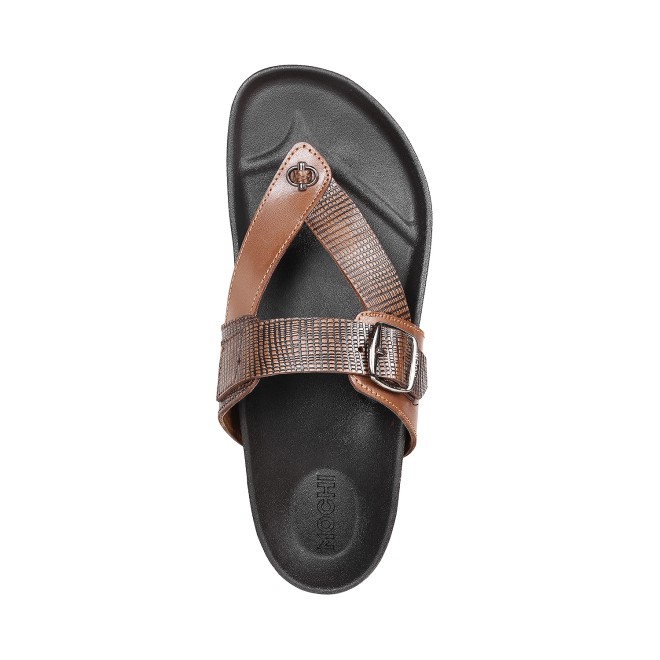 Mochi Men Tan Casual Slippers (SKU: 16-207-23-40)