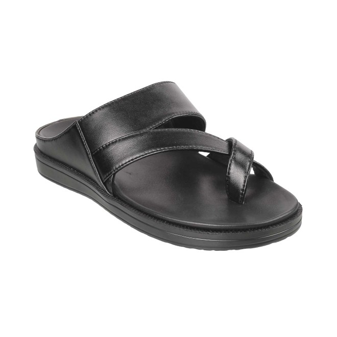 Mochi Men Black Casual Slippers (SKU: 16-251-11-40)