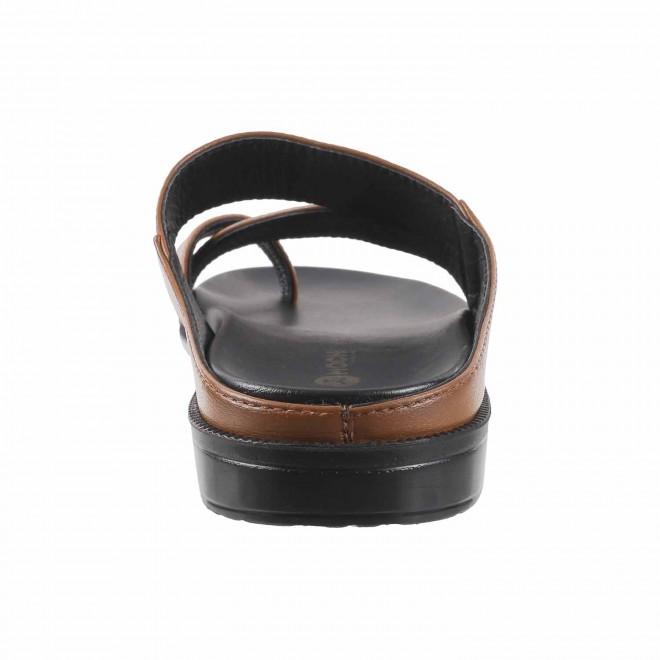 Mochi Men Tan Casual Slippers (SKU: 16-251-23-40)
