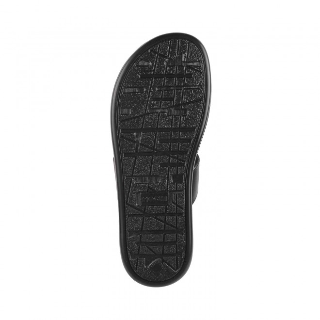 Mochi Men Black Casual Slippers (SKU: 16-263-11-40)