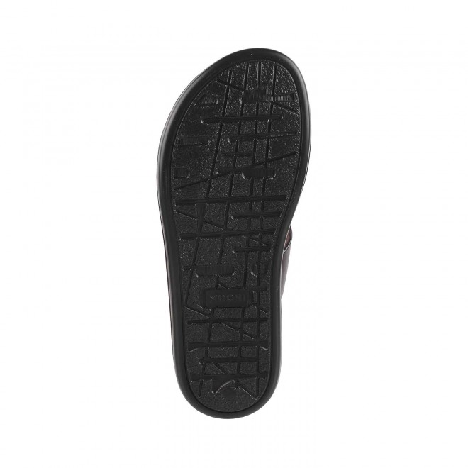 Mochi Men Brown Casual Slippers (SKU: 16-263-12-40)