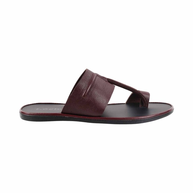 Mochi Men Maroon Ethnic Slip Ons (SKU: 16-295-44-40)