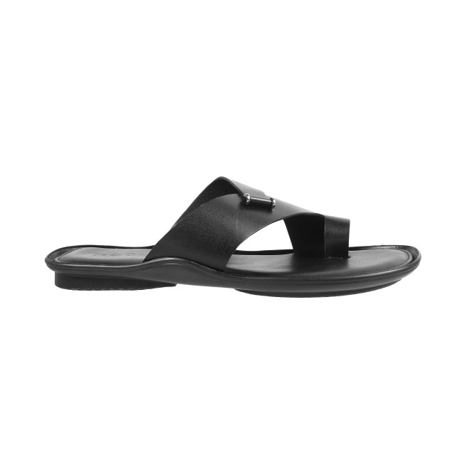 Mochi Men Black Casual Slippers (SKU: 16-346-11-40) Mochi Men Black Casual Slippers (SKU: 16-346-11-40)
