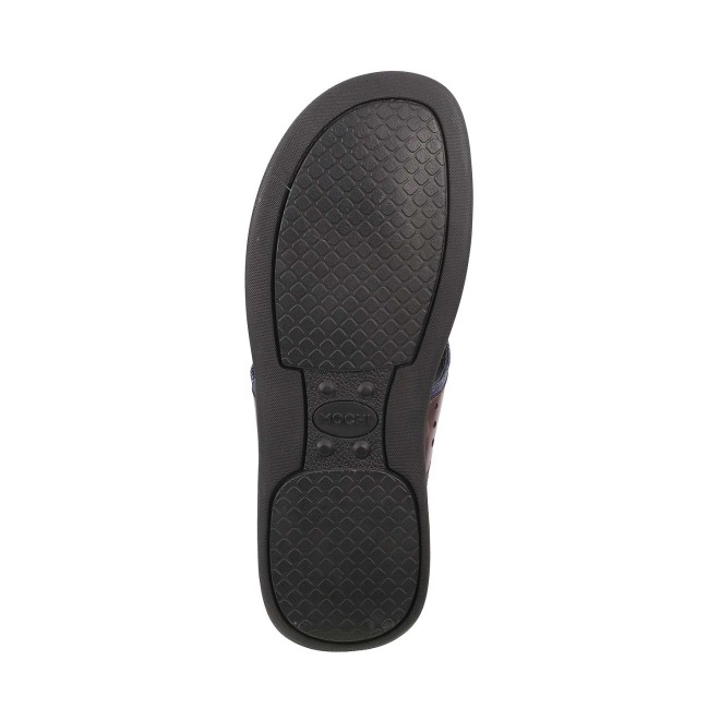 Mochi Men Brown Casual Slippers (SKU: 16-423-12-40)