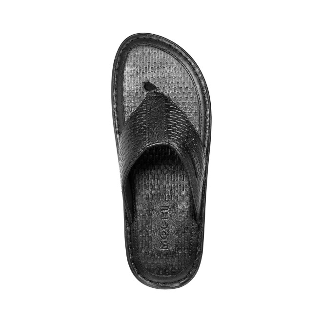 Mochi Men Black Casual Slippers (SKU: 16-447-11-40) Mochi Men Black Casual Slippers (SKU: 16-447-11-40)