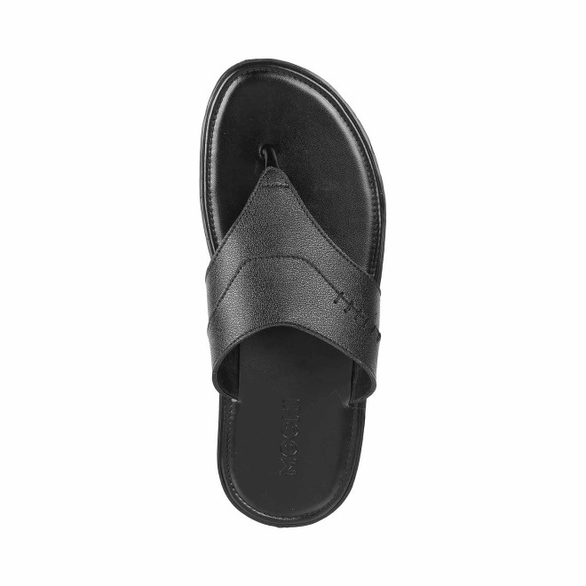Mochi Men Black Casual Slippers (SKU: 16-469-11-40) Mochi Men Black Casual Slippers (SKU: 16-469-11-40)