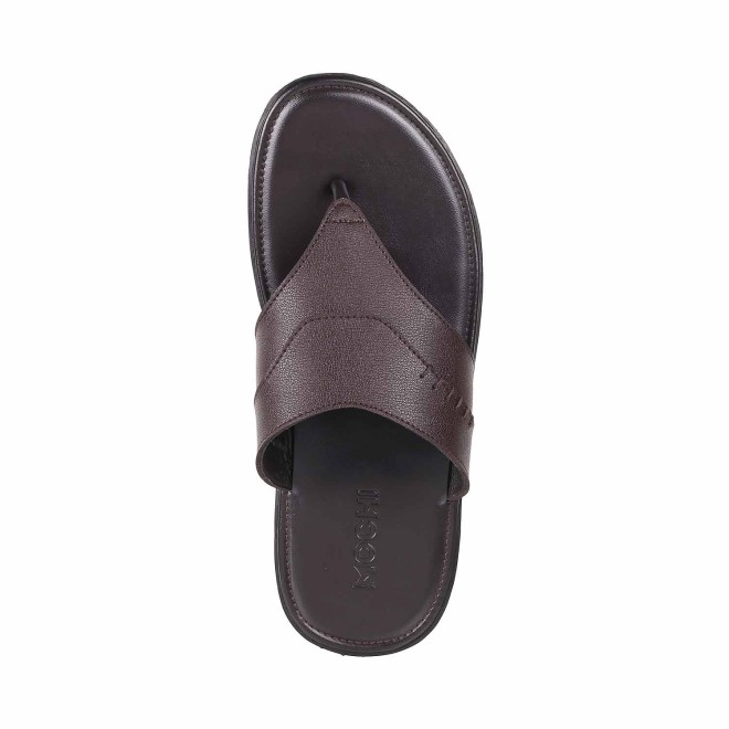 Mochi Men Brown Casual Slippers (SKU: 16-469-12-40) Mochi Men Brown Casual Slippers (SKU: 16-469-12-40)