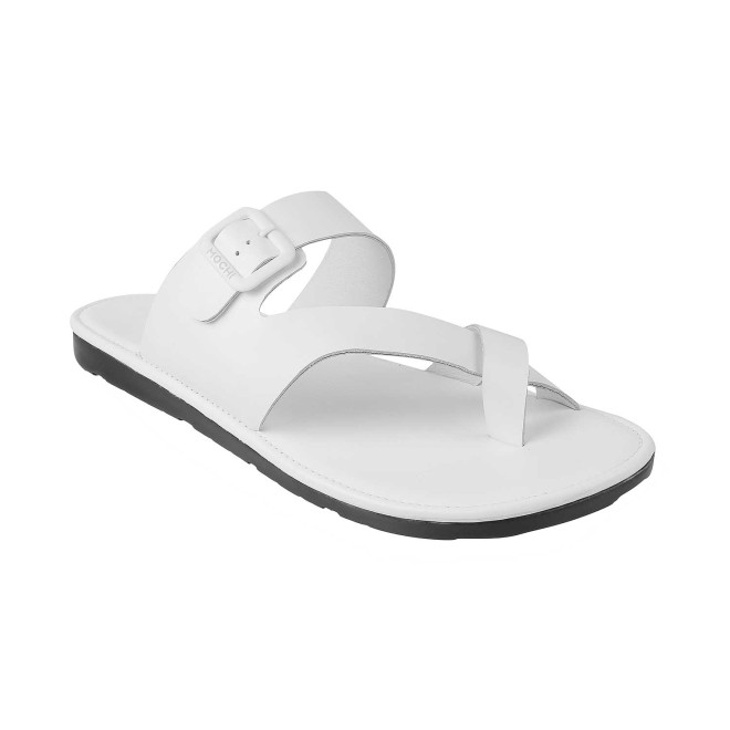 Mochi Men White Casual Slippers (SKU: 16-519-16-40)