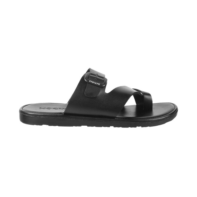 Mochi Men Black Casual Slippers (SKU: 16-519-11-40)