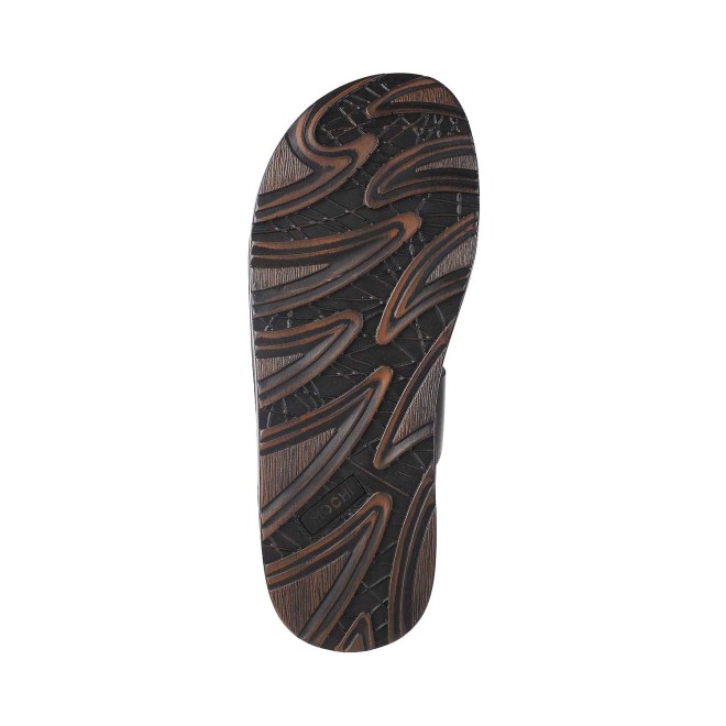 Mochi Men Black Casual Slippers (SKU: 16-519-11-40)