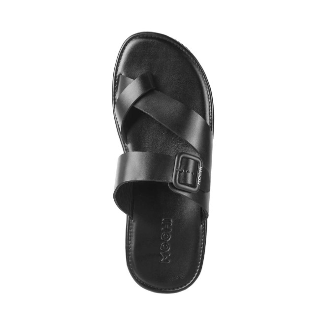 Mochi Men Black Casual Slippers (SKU: 16-519-11-40)