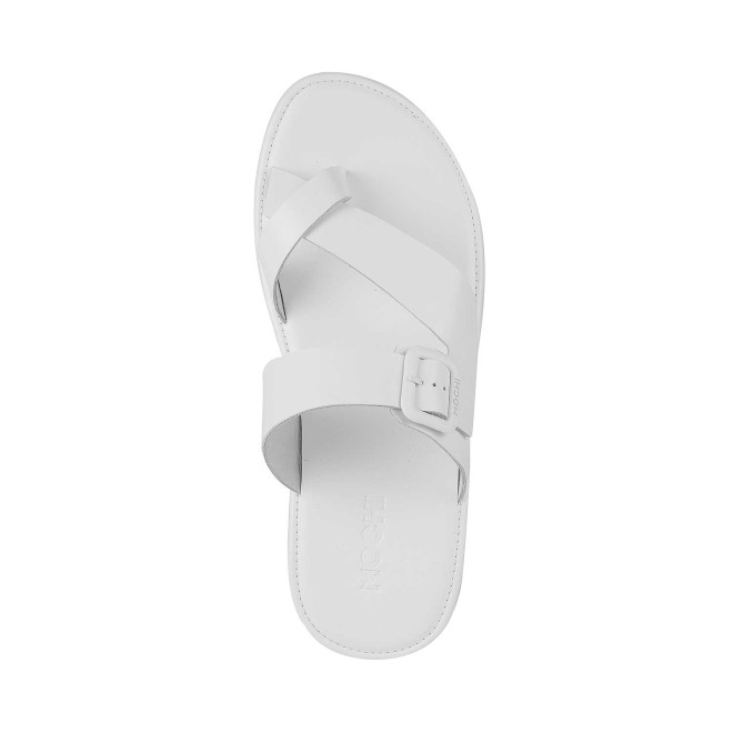 Mochi Men White Casual Slippers (SKU: 16-519-16-40)