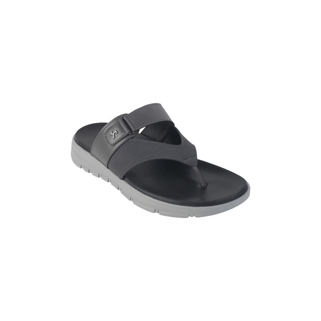 Mochi Men Grey Casual Slippers & Flip Flops (SKU: 16-607-14-40)