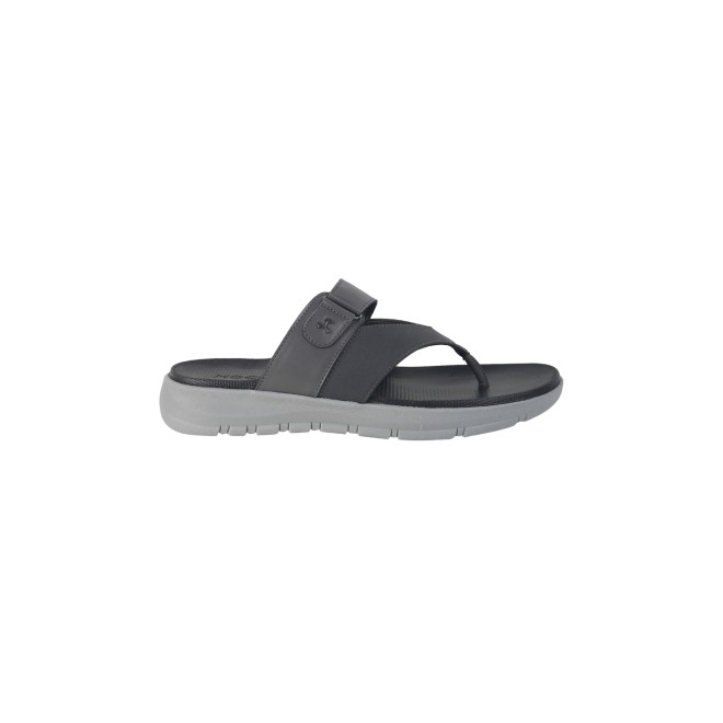 Mochi Men Grey Casual Slippers & Flip Flops (SKU: 16-607-14-40)