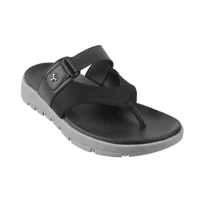 Mochi Men Black Casual Slippers (SKU: 16-607-11-40) Mochi Men Black Casual Slippers (SKU: 16-607-11-40)