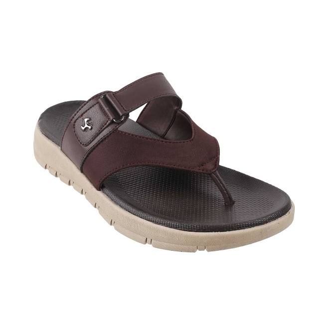 Mochi Men Brown Casual Slippers (SKU: 16-607-12-40) Mochi Men Brown Casual Slippers (SKU: 16-607-12-40)