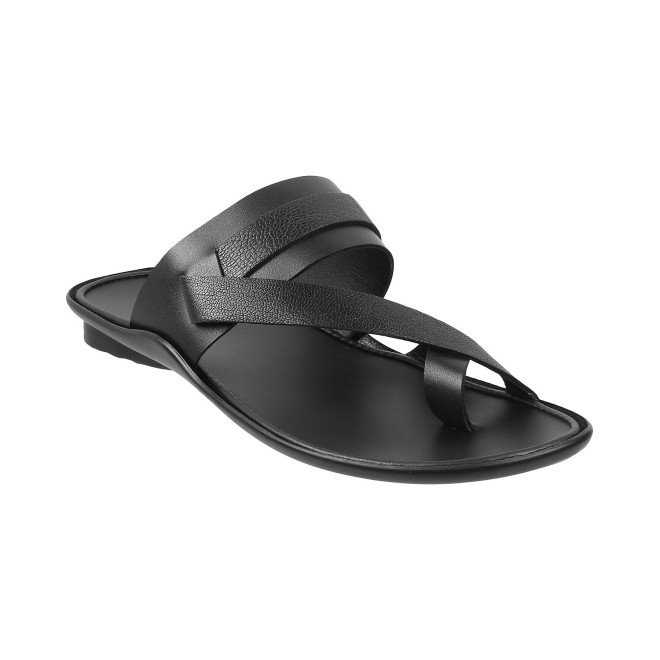 Mochi Men Black Casual Slippers (SKU: 16-638-11-40)