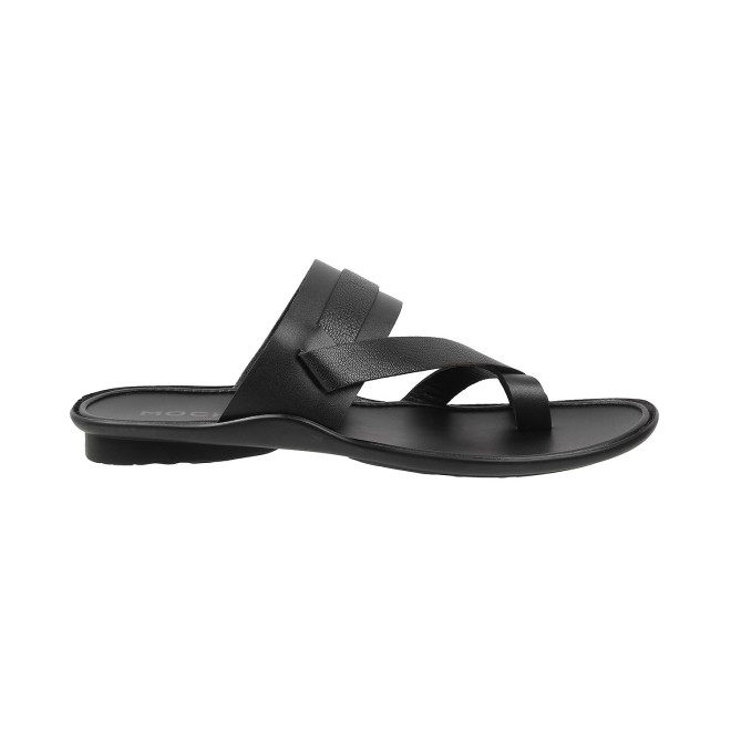 Mochi Men Black Casual Slippers (SKU: 16-638-11-40)