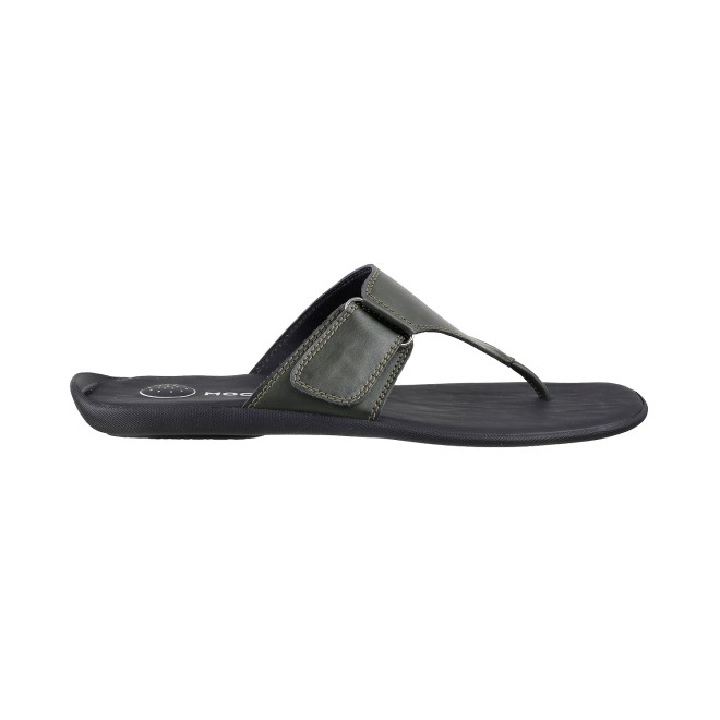 Mochi Men Olive Casual Thong (SKU: 16-6393L-49-46)