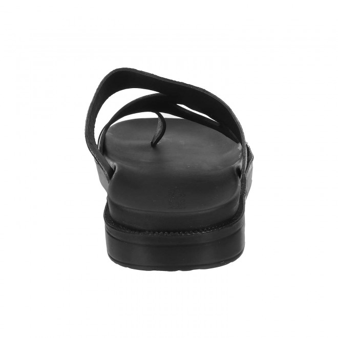 Mochi Men Black Casual Slippers (SKU: 16-658-11-40)