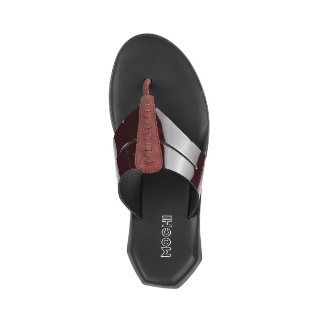 Mochi Men Wine Casual Slippers (SKU: 16-745-58-40) Mochi Men Wine Casual Slippers (SKU: 16-745-58-40)