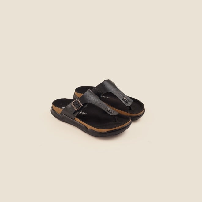 Mochi Men Black Casual Slippers (SKU: 16-753-11-40) Mochi Men Black Casual Slippers (SKU: 16-753-11-40)