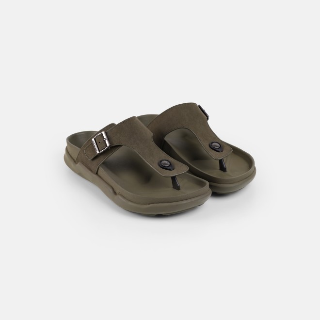 Mochi Men Green Casual Slippers (SKU: 16-753-21-42) Mochi Men Green Casual Slippers (SKU: 16-753-21-42)
