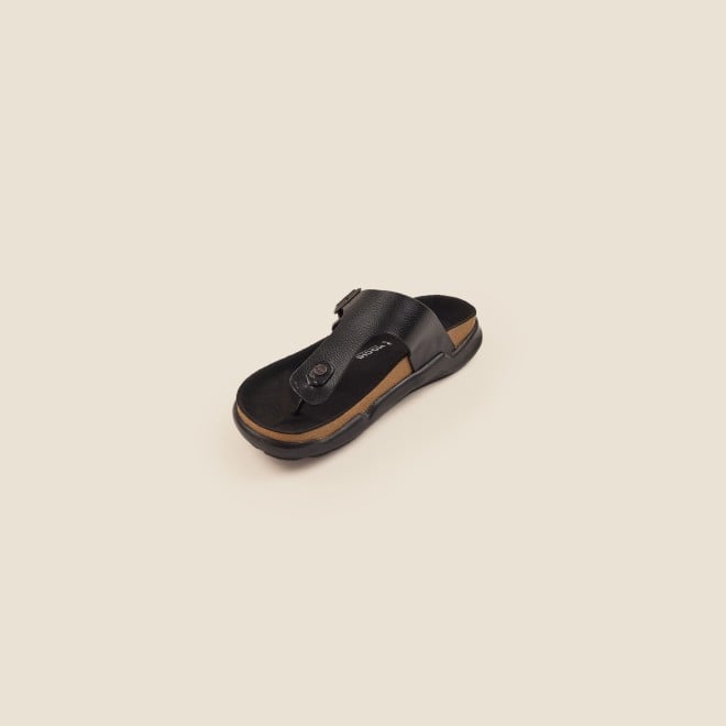Mochi Men Black Casual Slippers (SKU: 16-753-11-40) Mochi Men Black Casual Slippers (SKU: 16-753-11-40)