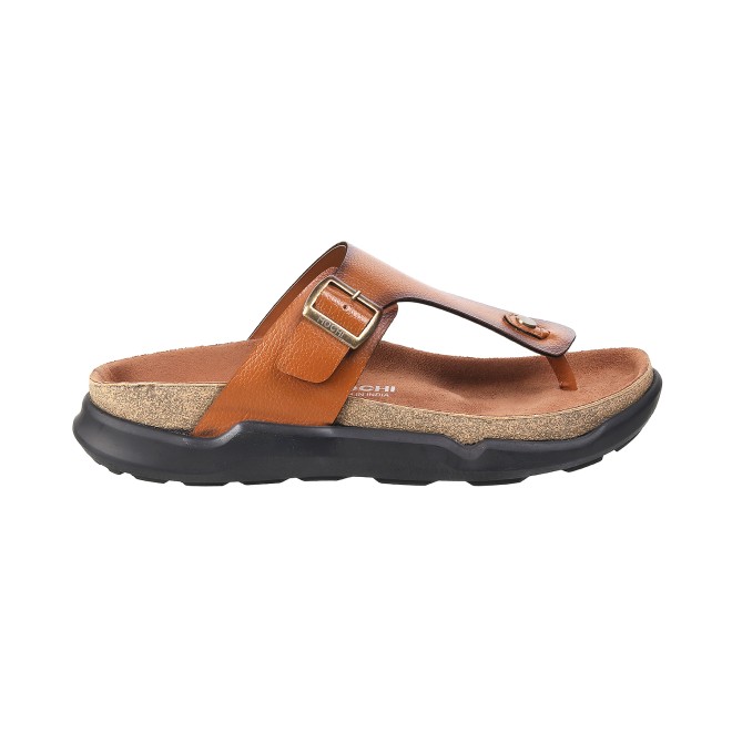Mochi Men Tan Casual Slippers (SKU: 16-753-23-40)