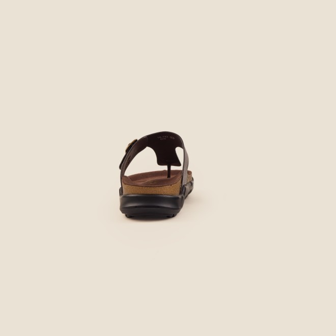 Mochi Men Brown Casual Slippers (SKU: 16-753-12-41)