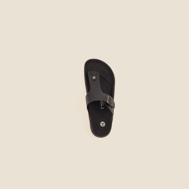 Mochi Men Black Casual Slippers (SKU: 16-753-11-40) Mochi Men Black Casual Slippers (SKU: 16-753-11-40)