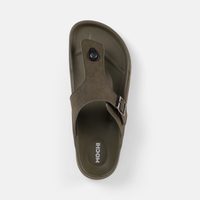 Mochi Men Green Casual Slippers (SKU: 16-753-21-42) Mochi Men Green Casual Slippers (SKU: 16-753-21-42)