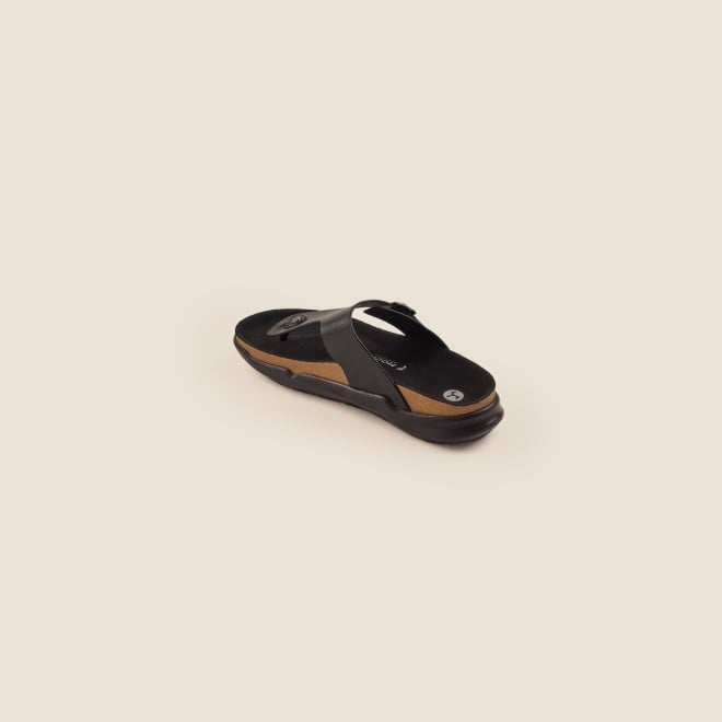 Mochi Men Black Casual Slippers (SKU: 16-753-11-40) Mochi Men Black Casual Slippers (SKU: 16-753-11-40)