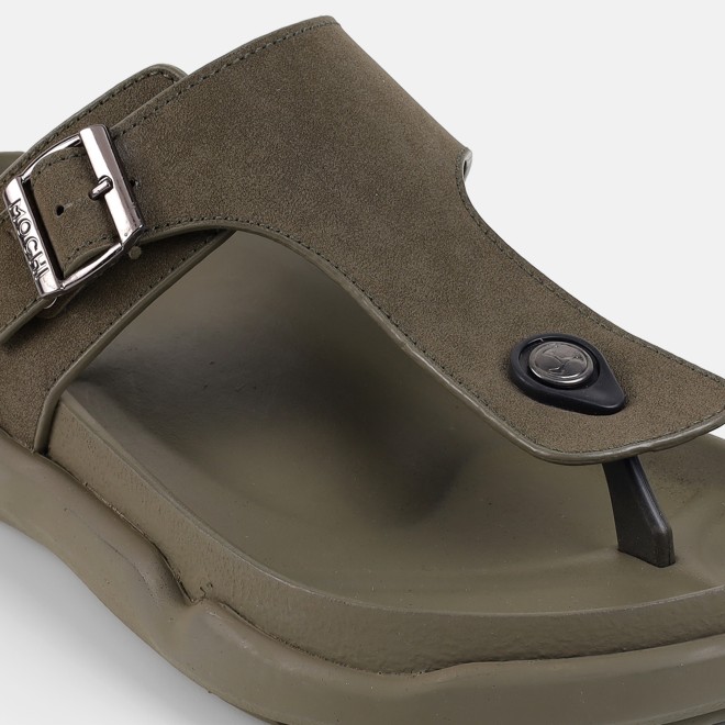 Mochi Men Green Casual Slippers (SKU: 16-753-21-42) Mochi Men Green Casual Slippers (SKU: 16-753-21-42)