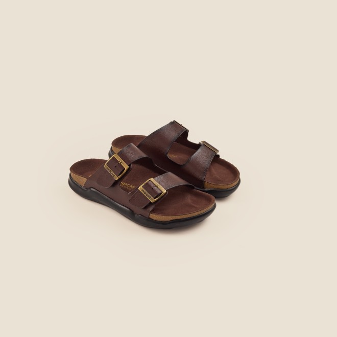 Mochi Men Brown Casual Slippers (SKU: 16-754-12-40) Mochi Men Brown Casual Slippers (SKU: 16-754-12-40)