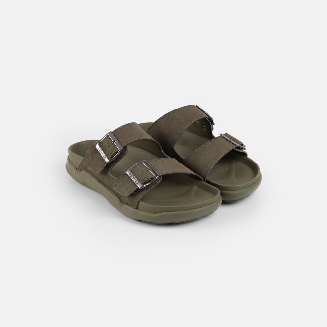 Mochi Men Green Casual Slippers (SKU: 16-754-21-41) Mochi Men Green Casual Slippers (SKU: 16-754-21-41)