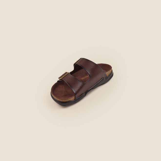 Mochi Men Brown Casual Slippers (SKU: 16-754-12-40) Mochi Men Brown Casual Slippers (SKU: 16-754-12-40)