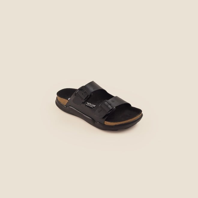 Mochi Men Black Casual Slippers (SKU: 16-754-11-40)