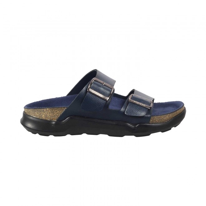Mochi Men Blue Casual Slippers (SKU: 16-754-45-40)